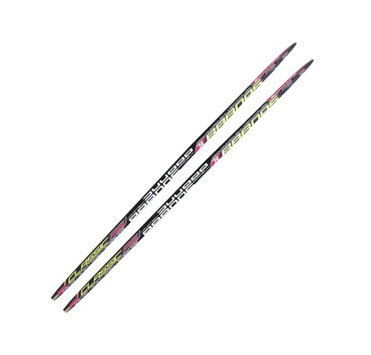 Беговые лыжи STC RS Classic Brados 1 сорт черный/желтый, 200 см